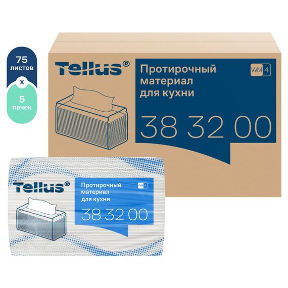 Tork/tellus: | в каталоге магазина «Fmc-goods.ru» доступен оптом под названием «Wm5 tellus универсальный нетканый протирочный материал премиум, 1 сл., 75 л, разм. листа 35*41см» в категории «Рулонные» (фото 1)